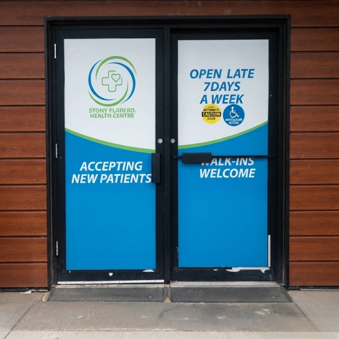 Accessible front entrance — accepting new patients, walk-ins welcome